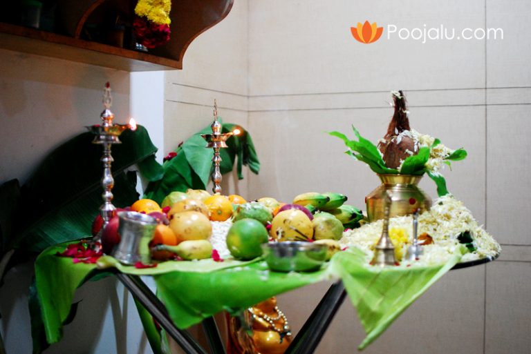 Book Telugu Pandit for Ayudha Pooja with Puja Material