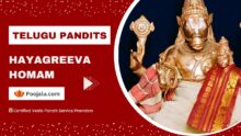 Telugu Pandit for Hayagreeva Homam Puja