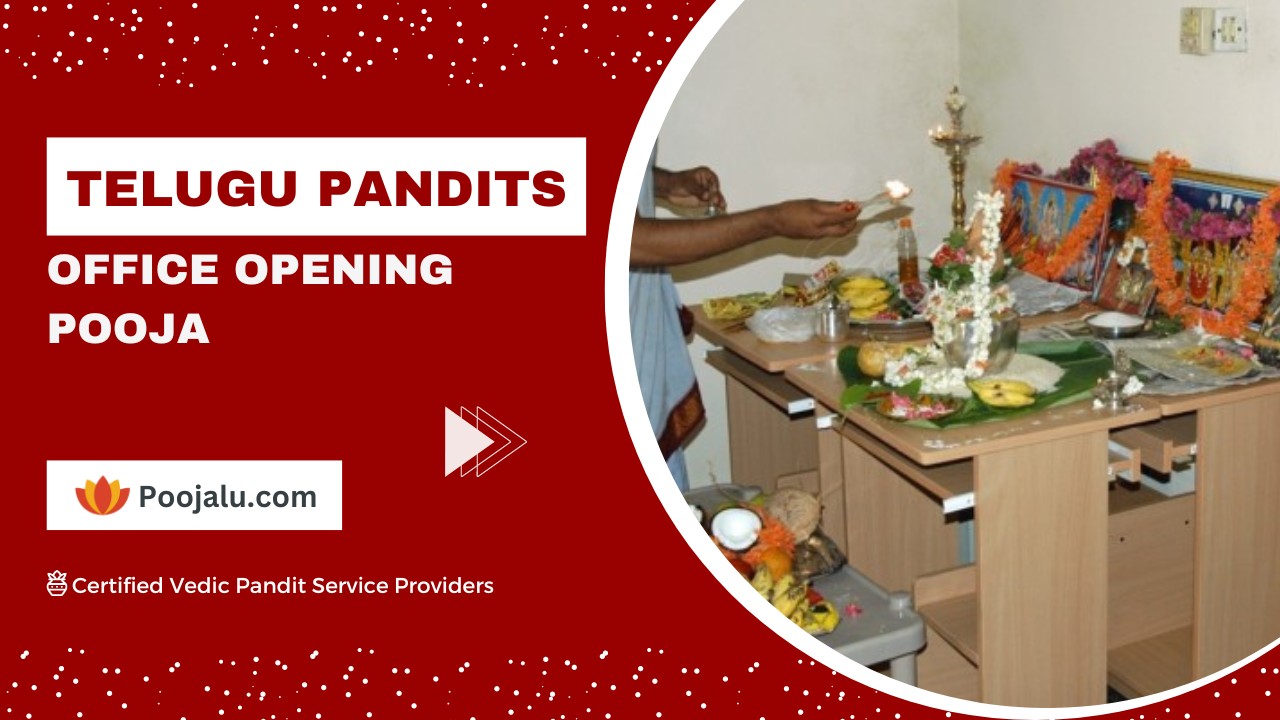 Telugu Pandit for Office Opening Pooja